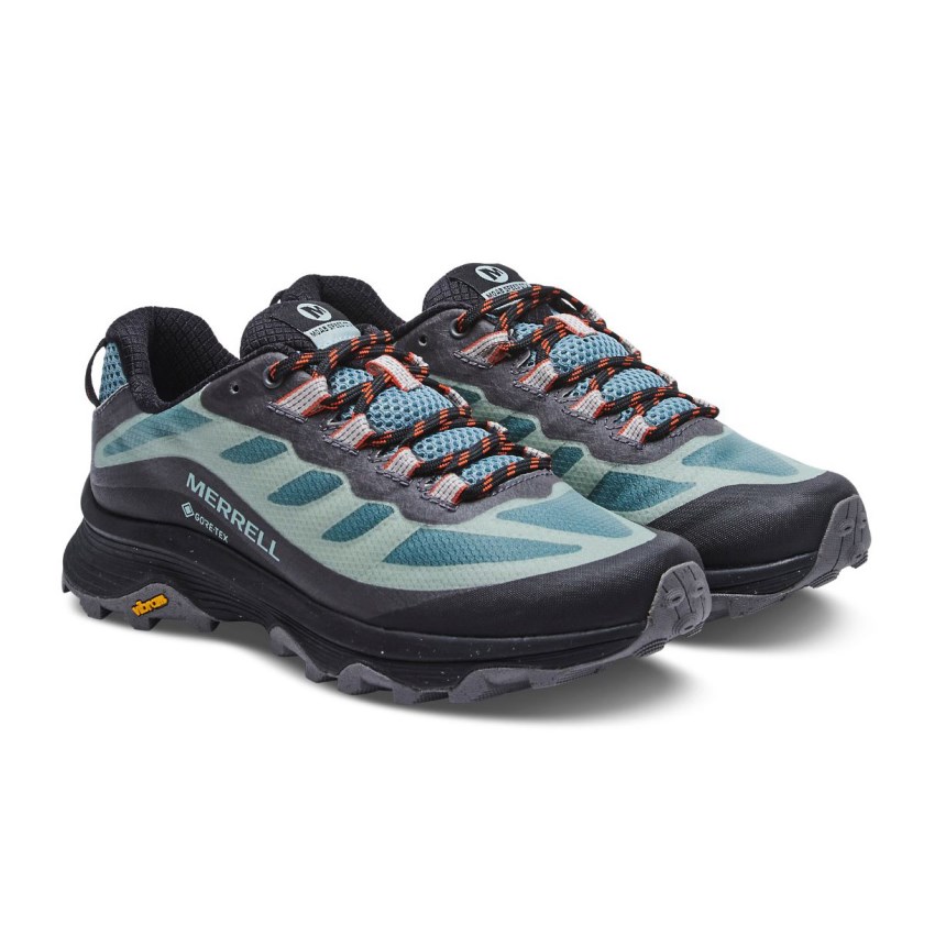 Basket Merrell Moab Speed GORE-TEX Noir/Menthe Femme | U.G.YPNW